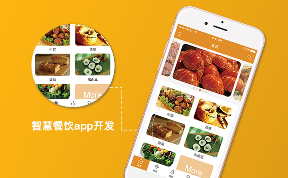 智慧餐飲app開(kāi)發(fā)：通過(guò)打通線(xiàn)上業(yè)務(wù)和后臺(tái)系統(tǒng)，打造自己專(zhuān)屬的餐飲APP